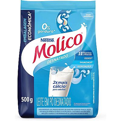 Imagem do produto Molico Leite Em Pó Desnatado Total Cálcio - 500G