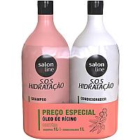 Imagem do produto 1 L cada Salon Line, Kit Shampoo e Condicionador,...