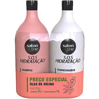 Imagem do produto 1 L cada Salon Line, Kit Shampoo e Condicionador,...