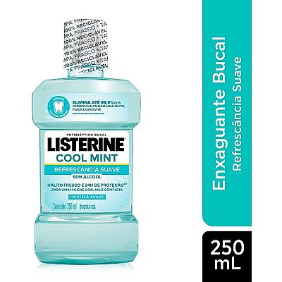 Imagem do produto Listerine Cool Mint Enxaguante Bucal Sem Álcool, 2...