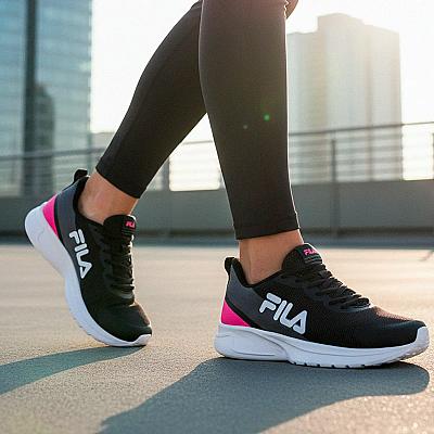 Imagem do produto Tênis Fila Vector Feminino Esportivo Leve Conforto...