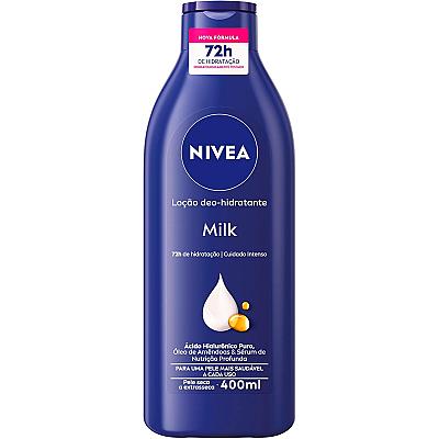 Imagem do produto NIVEA Loção Deo-Hidratante Milk 400ml, Hidratação...