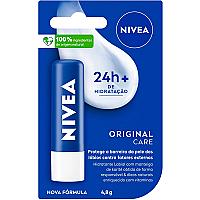 Imagem do produto NIVEA Hidratante Labial Original Care 4,8g, Hidrat...