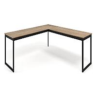 Imagem do produto Mesa Em L Industrial Escrivaninha De Canto Nórdico...