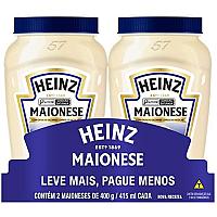 Imagem do produto Heinz Pack Maionese Tradicional, 400G - c/ 2 unida...