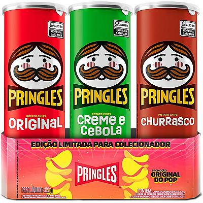 Imagem do produto Pringles Original do Pop - Pack com 3 sabores