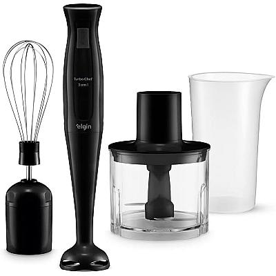 Imagem do produto Mixer Vertical Turbo Chef Elgin 3 em 1 200W Preto