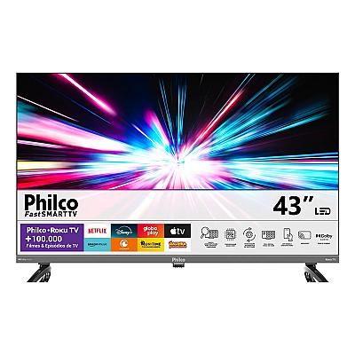 Imagem do produto Smart Tv 43 Philco P43vik Roku Led Dolby Audio Wi-...