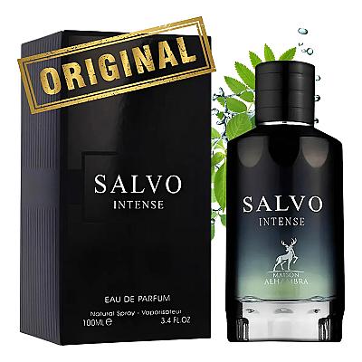 Imagem do produto Perfume Masculino Original Arabe Salvo Intense 100...