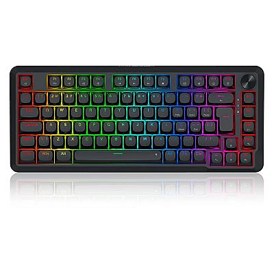 Imagem do produto Teclado Magnético Gamer Redragon Stormhunter, 75%,...