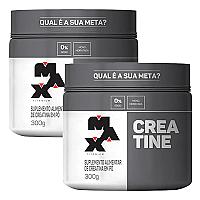 Imagem do produto Kit 2x Creatina 300g Max Titanium Monohidratada em...