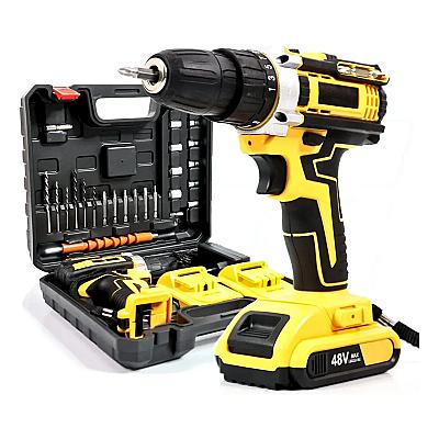 Imagem do produto Parafusadeira Furadeira 48v Profissional 2 Bateria...