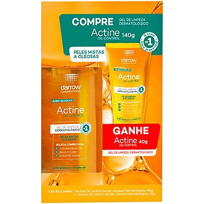 Imagem do produto Darrow Actine Oil Control Kit Gel de Limpeza Derma...
