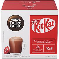 Imagem do produto Café em Cápsula Nescafé Dolce Gusto KitKat 10 Cáps...