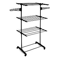 Imagem do produto Varal De Chão Varal De Roupas 3 Andares Dobrável G...