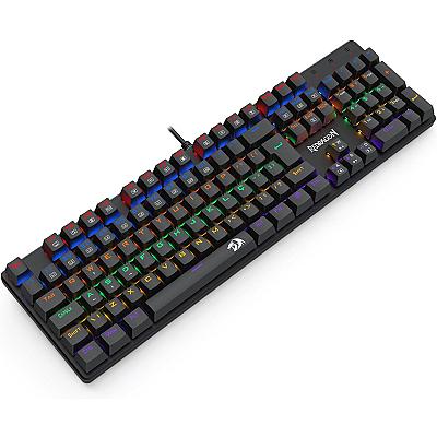 Imagem do produto TECLADO MECÂNICO GAMER REDRAGON VALHEIM ILUMINAÇÃO...