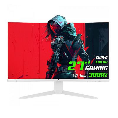Imagem do produto Monitor Gamer SuperFrame UltraX, 27 Pol, Curvo, Fu...