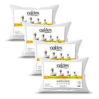 Imagem do produto Kit 4 Travesseiros Oaktex 50x70 Antialérgico Fibra...