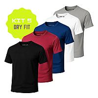 Imagem do produto Kit 5 Camisa Masculina Termica Academia Dry Fit Ma...