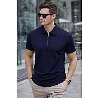 Imagem do produto Camisa Polo Masculina Tecido Tech Confortavel -Cas...