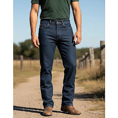Imagem do produto Calça Jeans Masculina Trabalho Reforçada Promoção...