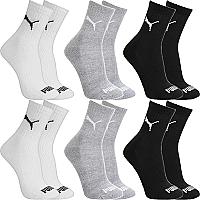 Imagem do produto Kit 6 Pares Meias Puma Cano Médio, Alto Atoalhada...