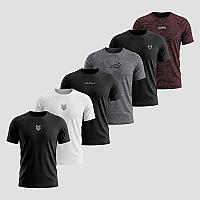 Imagem do produto Kit 6 Camisetas Mais Procuradas, - Alpha