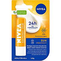 Imagem do produto NIVEA Hidratante Labial Sun Protect FPS 30 4,8g