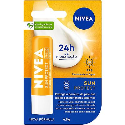 Imagem do produto NIVEA Hidratante Labial Sun Protect FPS 30 4,8g