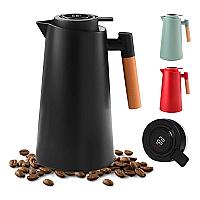 Imagem do produto Garrafa Térmica 1 Litro Com Termômetro Led Para, C...