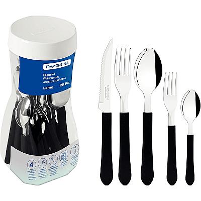 Imagem do produto 20 Peças Faqueiro Tramontina Leme com Lâminas em A...