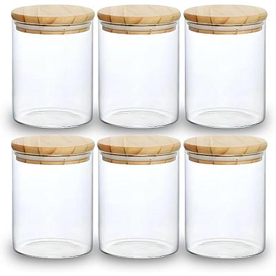 Imagem do produto Kit 06 Potes de Mantimentos Herméticos 300ml Pote...