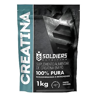 Imagem do produto Creatina Monohidratada 1Kg Soldiers Nutrition - 10...
