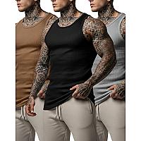 Imagem do produto Kit 3 Regata Modelo Americano Canelada Premium