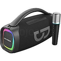 Imagem do produto Caixa de Som Bluetooth Portátil 50W com Microfone,...