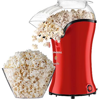 Imagem do produto Pipoqueira Popflix, Mondial, Vermelho, 1200W, 220V...