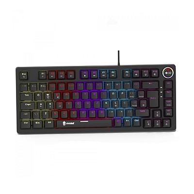 Imagem do produto Teclado Gamer Mecânico Evolut EG275/CLASS, 75%, RG...