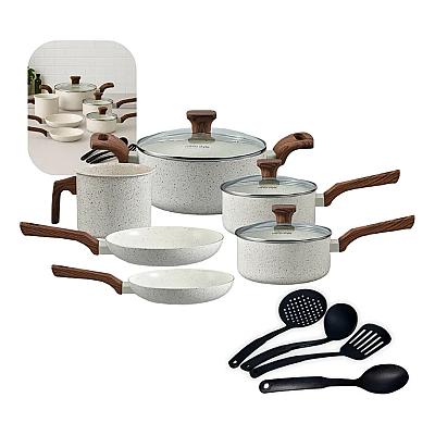 Imagem do produto Jogo De Panelas Indução Mimo Style Cerâmica 10 Peç...