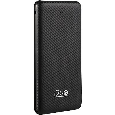 Imagem do produto I2GO, Carregador Portátil (Power Bank) 10000mAh, 2...