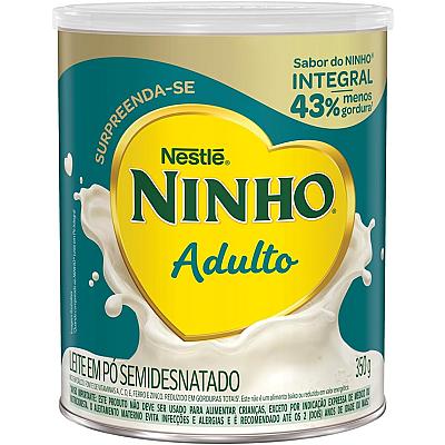 Imagem do produto Leite Pó Semidesnatado Ninho Adulto Lata 350g