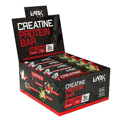 Imagem do produto Creatine Protein Bar 12 Un 45g Dark Lab - Sabor To...