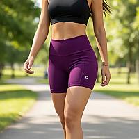 Imagem do produto Short Academia Feminino Com Bolsos Zero Transparên...