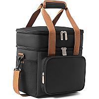 Imagem do produto Bolsa Térmica Grande Espaçosa Dois Compartimentos...