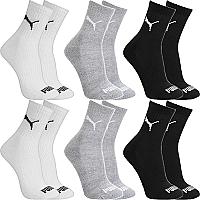 Imagem do produto Kit 6 Pares Meias Puma Cano Médio Alto Algodão Ori...