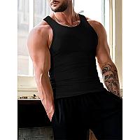 Imagem do produto Kit 2 Regatas Americana Masculina Canelada Academi...