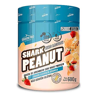 Imagem do produto Pasta De Amendoim Pote 600g Zero Lactose, Shark Pr...