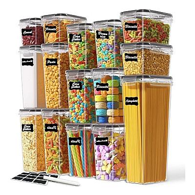 Imagem do produto Kit14 Pote Hermético Qd Mantimento Cozinha Dispens...