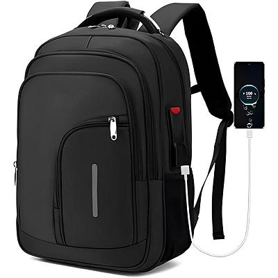 Imagem do produto Mochila Masculina Reforçada com Saídas USB/Fone de...