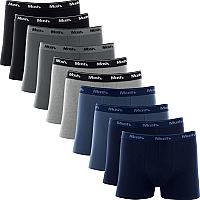 Imagem do produto Kit Com 10 Cuecas Boxer Algodão Cotton Masculina A...
