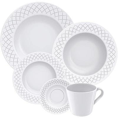 Imagem do produto Aparelho de Jantar Tramontina Ingrid em Porcelana...